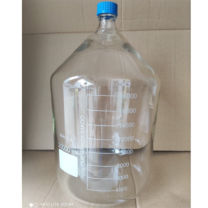 5L10L蓝盖试剂瓶高硼硅5000ml10000ml3L耐酸耐碱耐高温