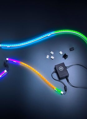Razer雷蛇Chroma幻彩无线灯带套装霓虹ARGB变色氛围LED软灯条
