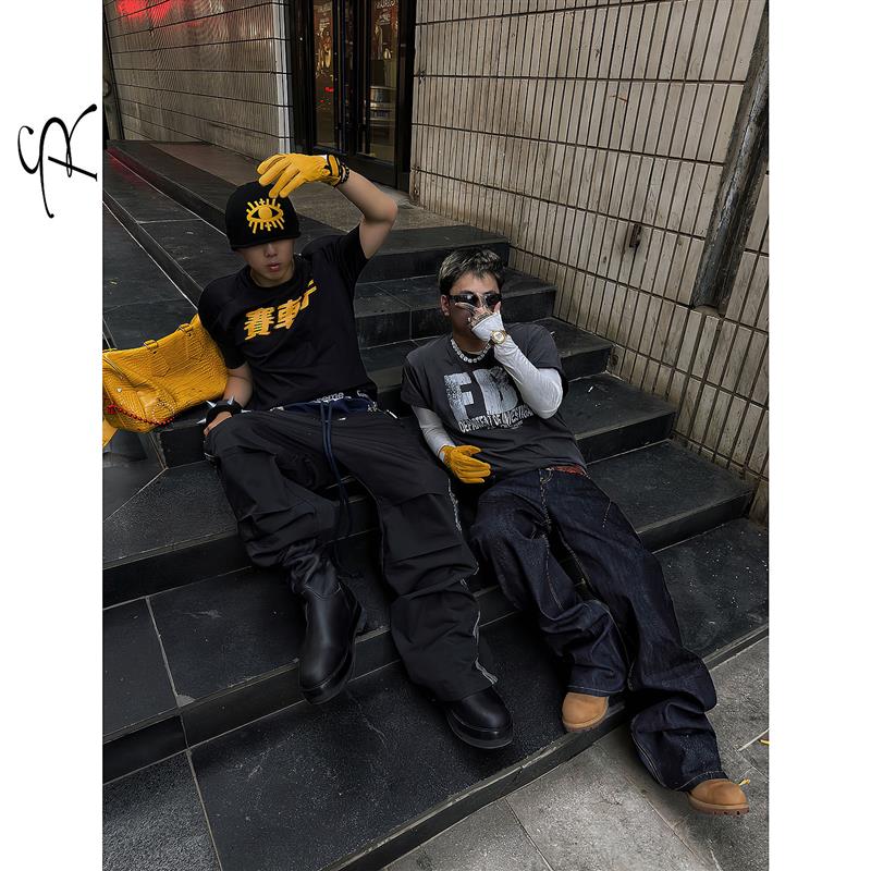 RED7 小众牛羊皮手套Cleanfit钥匙扣裤链摩托机车可拆裤子挂饰件