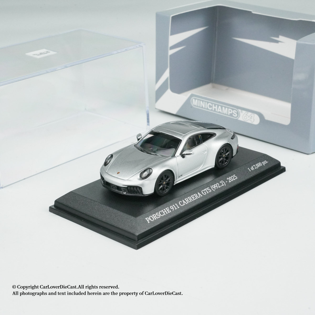 MINICHAMPS/迷你切 64 保时捷 911 992  CARRERA GTS 2025 合金图片