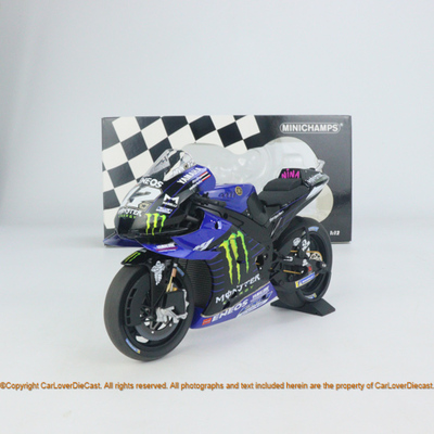 MINICHAMPS/迷你切 1:12 汽车模型 合金 铃木 摩托车 模型