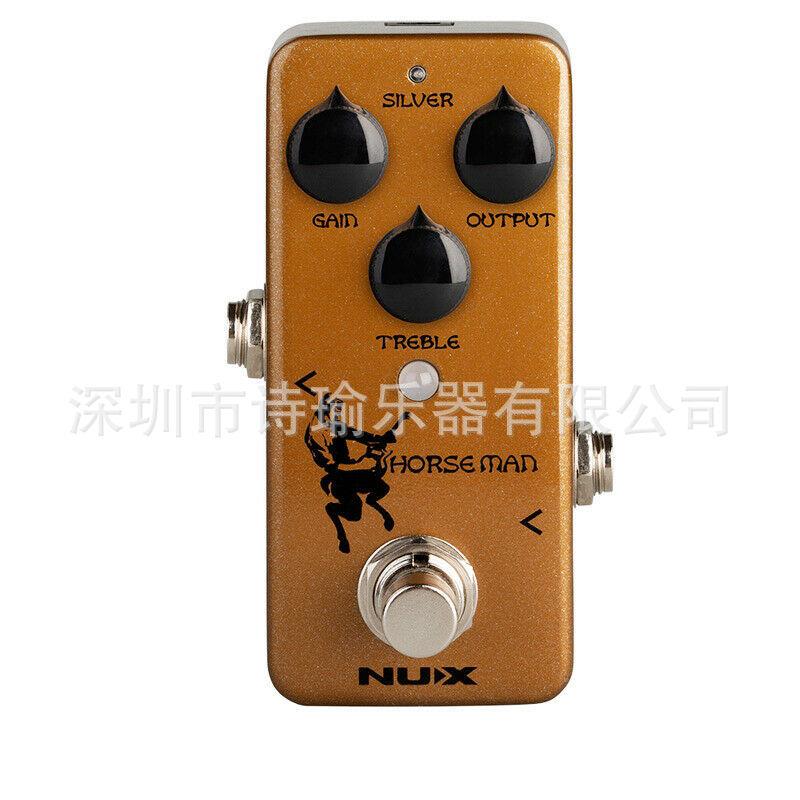 小天使NUXHorseman迷你单块效果器致敬人头马系列二合一经典过载