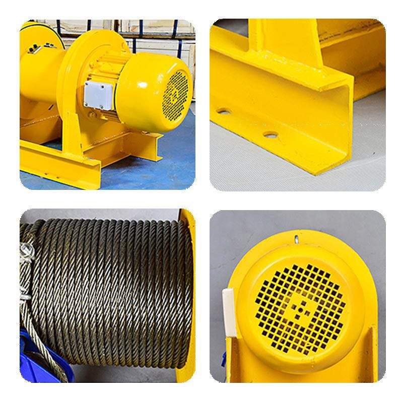 重型一字型卷扬机牵引葫芦JK/JM电控电磁3t5T10t多功能建筑卷扬机