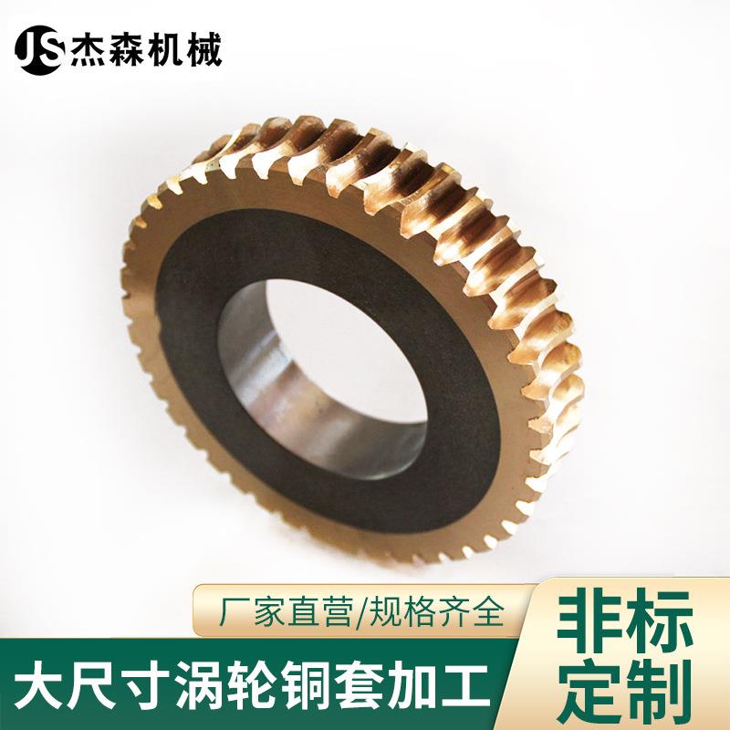蜗轮加工减速机蜗轮蜗杆铜蜗轮传动件来图来样各类非标蜗轮