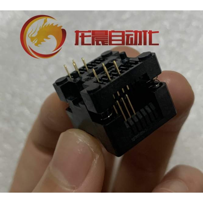ENPLAS原装进口OTS-8(20)-1.27-01     SOP8测试座编程座烧录座转