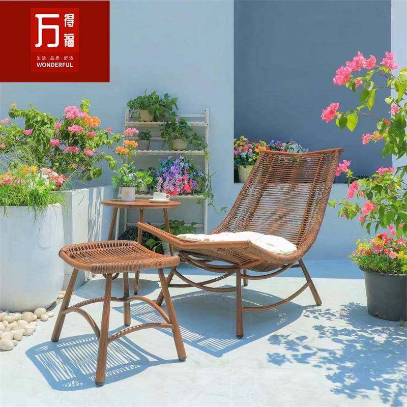 阳台摇椅户外椅欧式休闲摇摇椅防水露天茶几室外藤椅懒人休息躺椅,鲜花速递/花卉仿真/绿植园艺,割草机/草坪机,淘宝优惠券,粉丝福利购,淘宝优惠卷