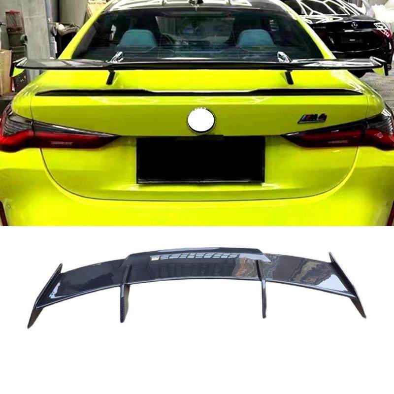 适用宝马20+新3系G20G28改装MP大尾翼定风翼扰流板免打孔汽车升级