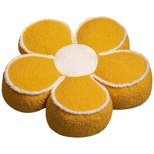 花朵抱枕沙发客厅靠垫网红太阳花飘窗摆件花瓣轻奢床头靠枕靠背垫