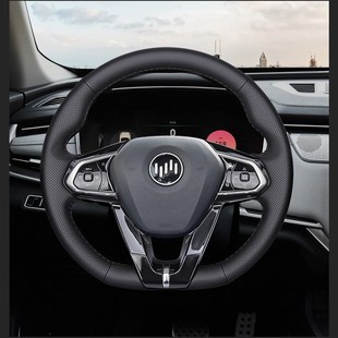 威马EX5方向盘套真皮手缝威马ex5手缝把套EX6 plus EX5-Z即客行W6