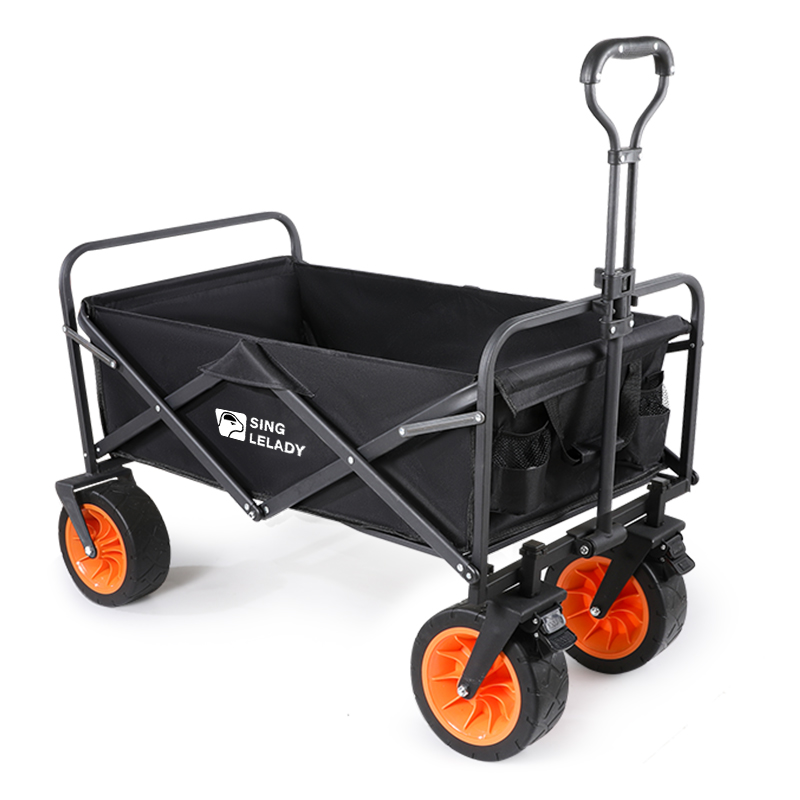 户外露营车手推车折叠q营地车野餐野营车小拖车钓鱼可躺手拉车桌
