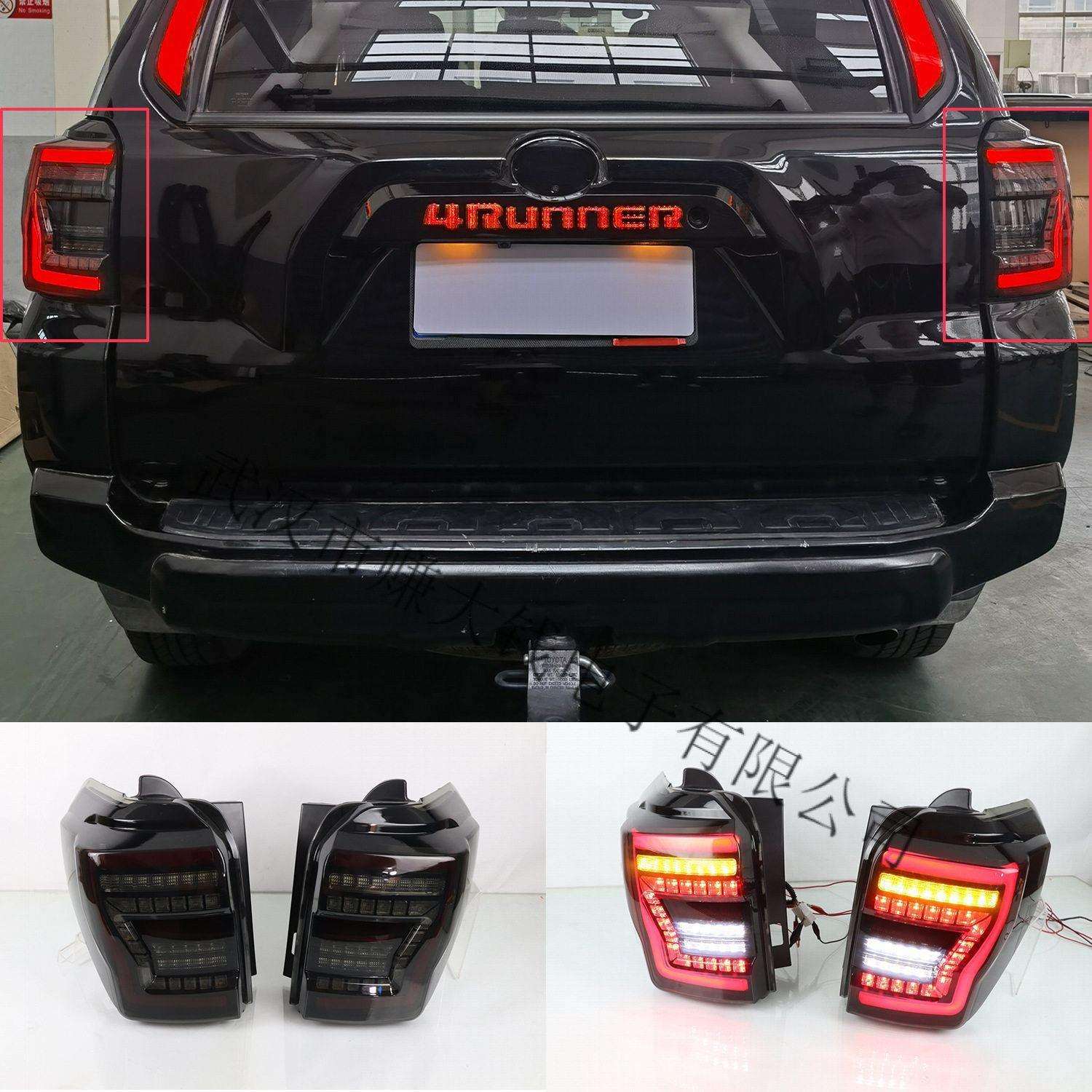 适用Toyota4Runner尾灯10-23款4Runner专用尾灯行车刹车灯流水转
