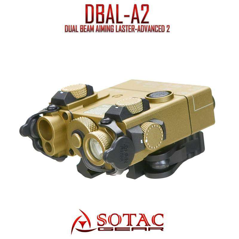 SOTAC-GEAR DBAL-A2 PEQ15金属全功能版本A2  LED照明 IR镭射 红