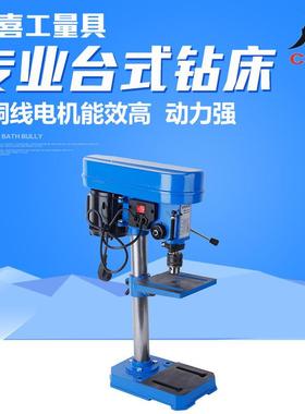 教学专用B13微型钻床全铜线铝线家用微型小台钻5变速轻型台钻