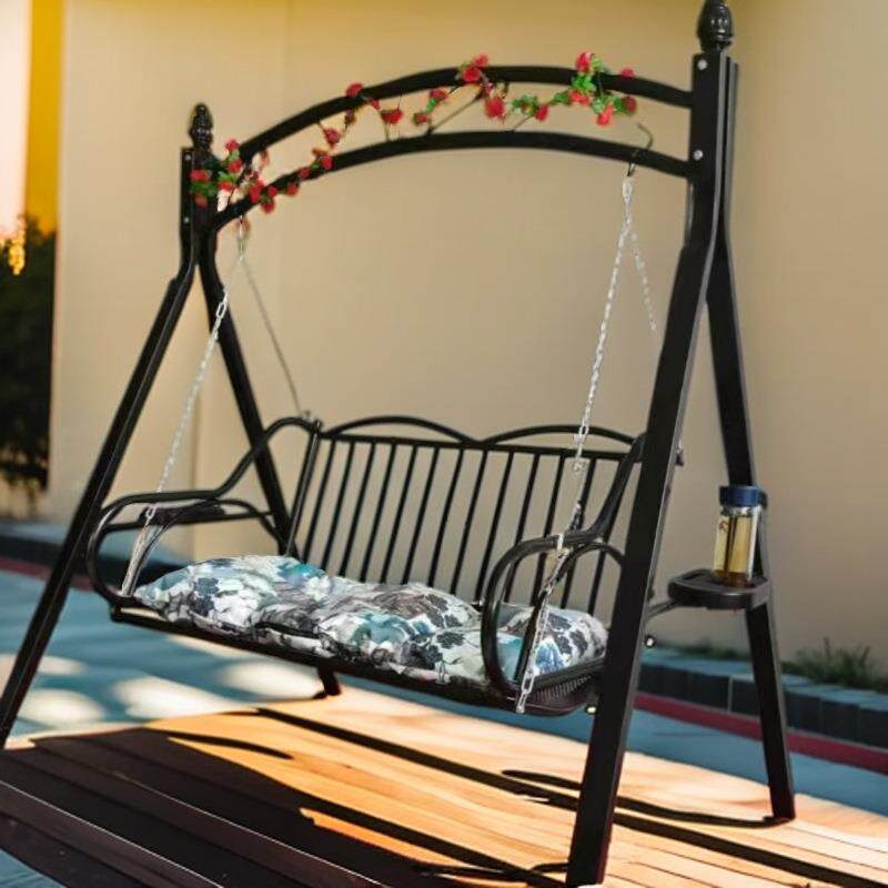 秋千现代吊椅花园户外styles室内阳台铁艺简约双人一件起批