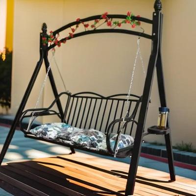 秋千现代吊椅花园户外styles室内阳台铁艺简约双人一件起批