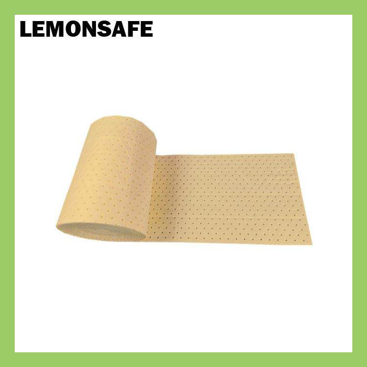 LEMONSAFE化学品万用吸收卷多用途化学品吸附棉卷HLR11