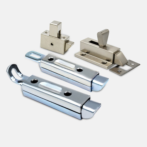 SK03撞击滑入式门插销MX03 锁闭门扣DK613 天地插销SK06家用柜门