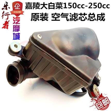 嘉陵大白菜越野摩托车空气滤芯总成150 250通用滤清器净化器包邮