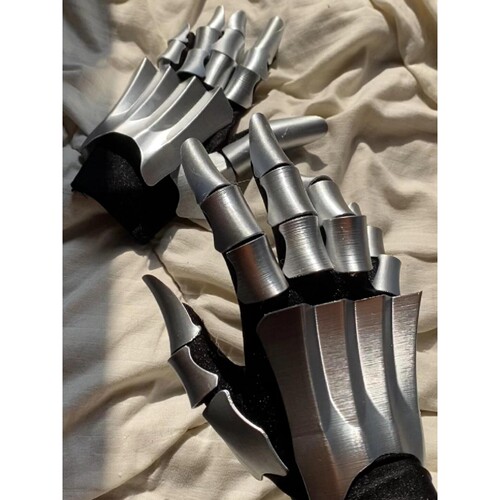 可穿戴手甲3d打印薄片手部装甲中世纪骑士风单手护甲cosplay配件