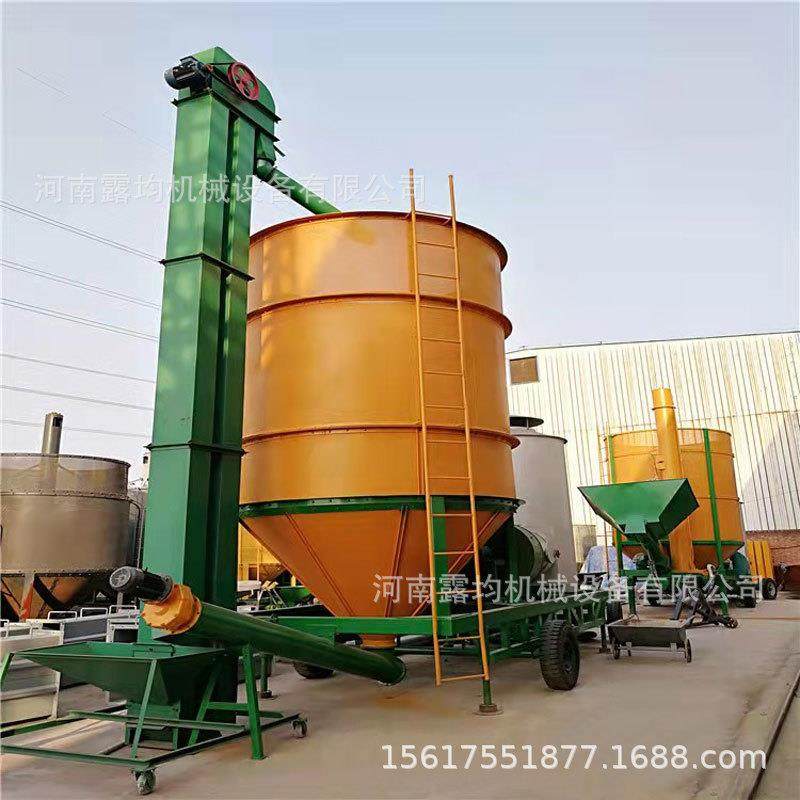 移动粮食烘干机多少钱一台 热风循环烘干设备 水稻粮食干燥机厂家