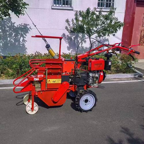 棒子扒皮收获机 手扶式柴油玉米收割机 东北地区苞米收割机