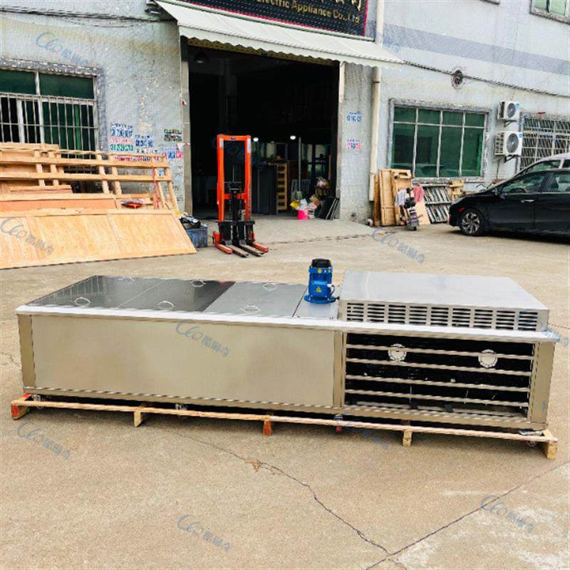 冷冻食品厂生产设备  商用大型12模绿豆冰糕生产机器 DIY牛奶冰棒