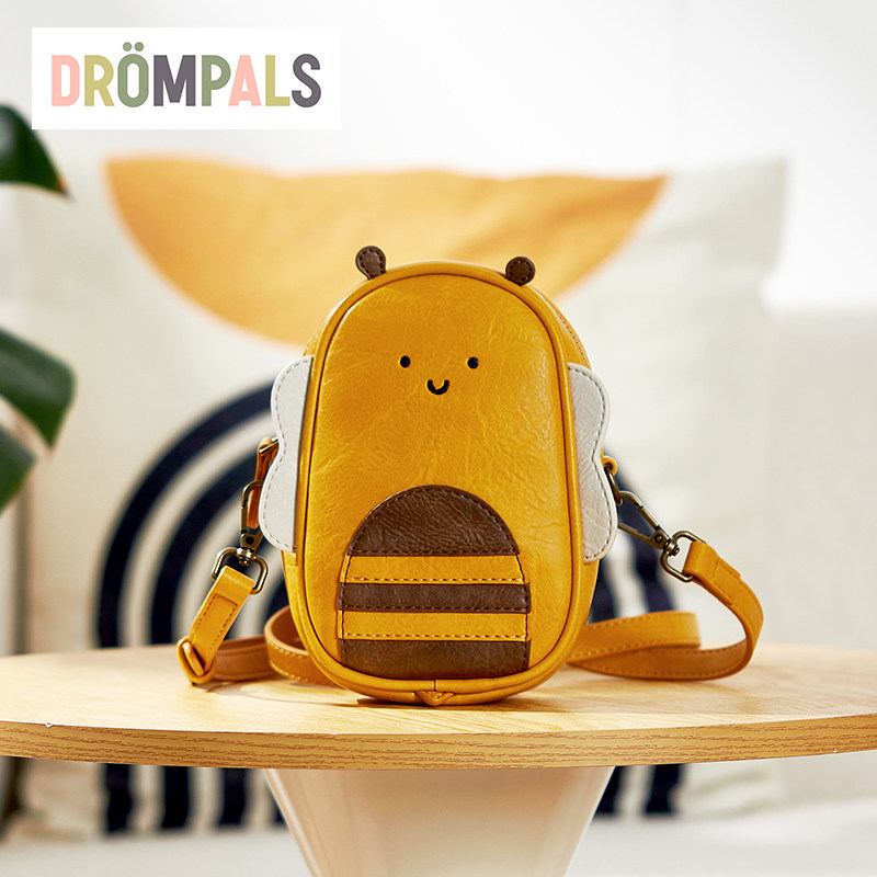 DROMPALS德仑帕司 斜挎包旅行时尚潮品潮人必备送礼佳品-蜜蜂mini