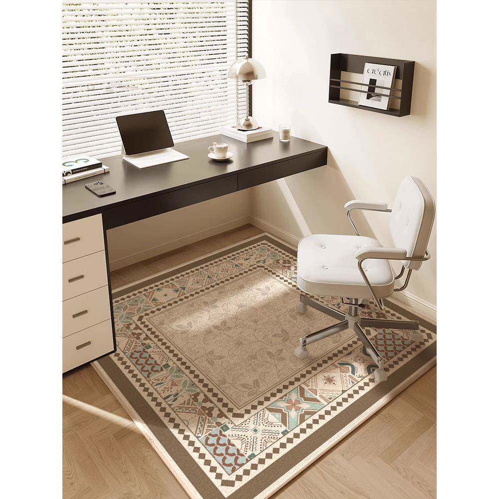 转椅专用地垫卧室电脑椅地毯书桌下面地板保护垫书房学习椅脚垫子