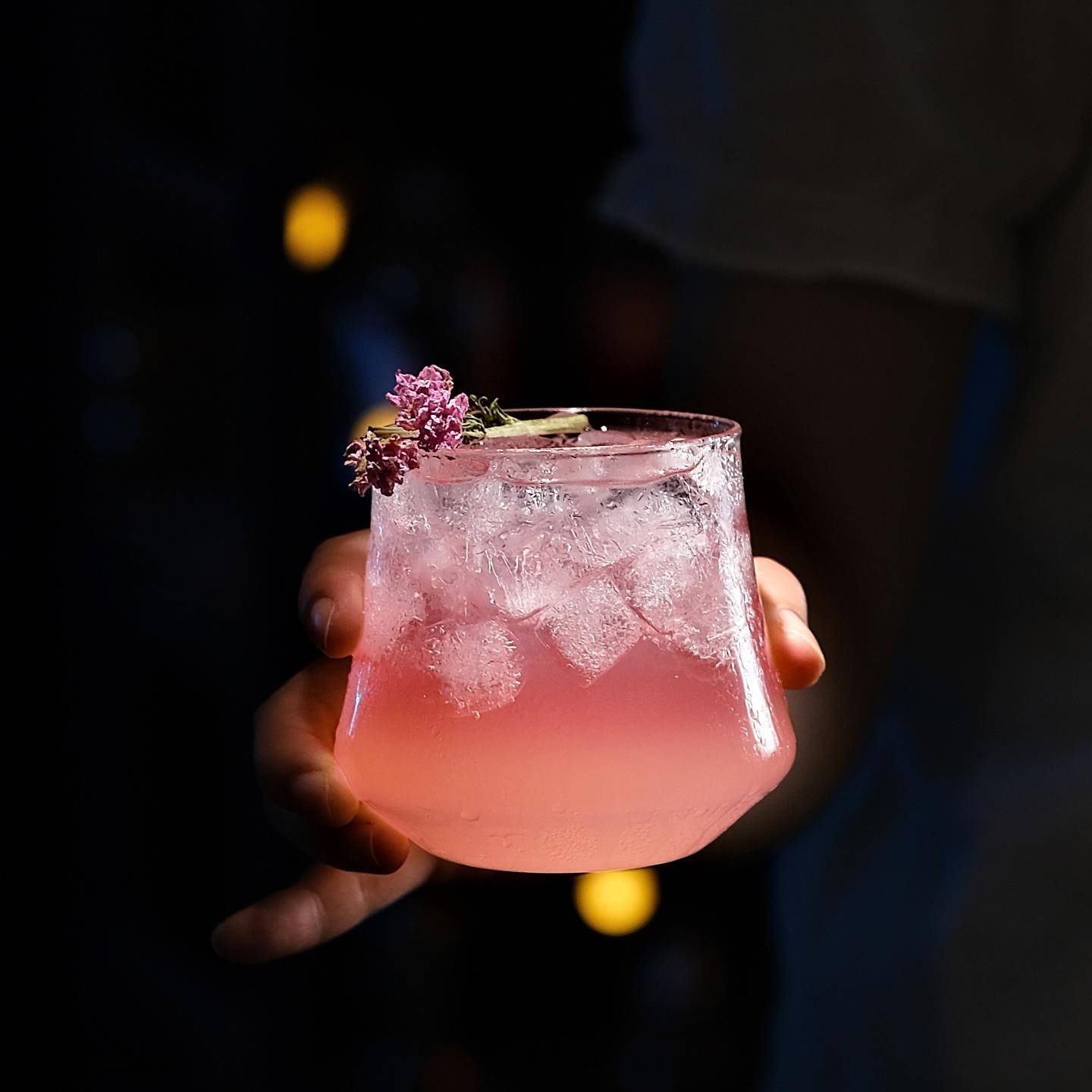 日式鸡尾酒杯微醺调酒杯大肚玻璃杯hightball冷饮杯创意气泡杯子