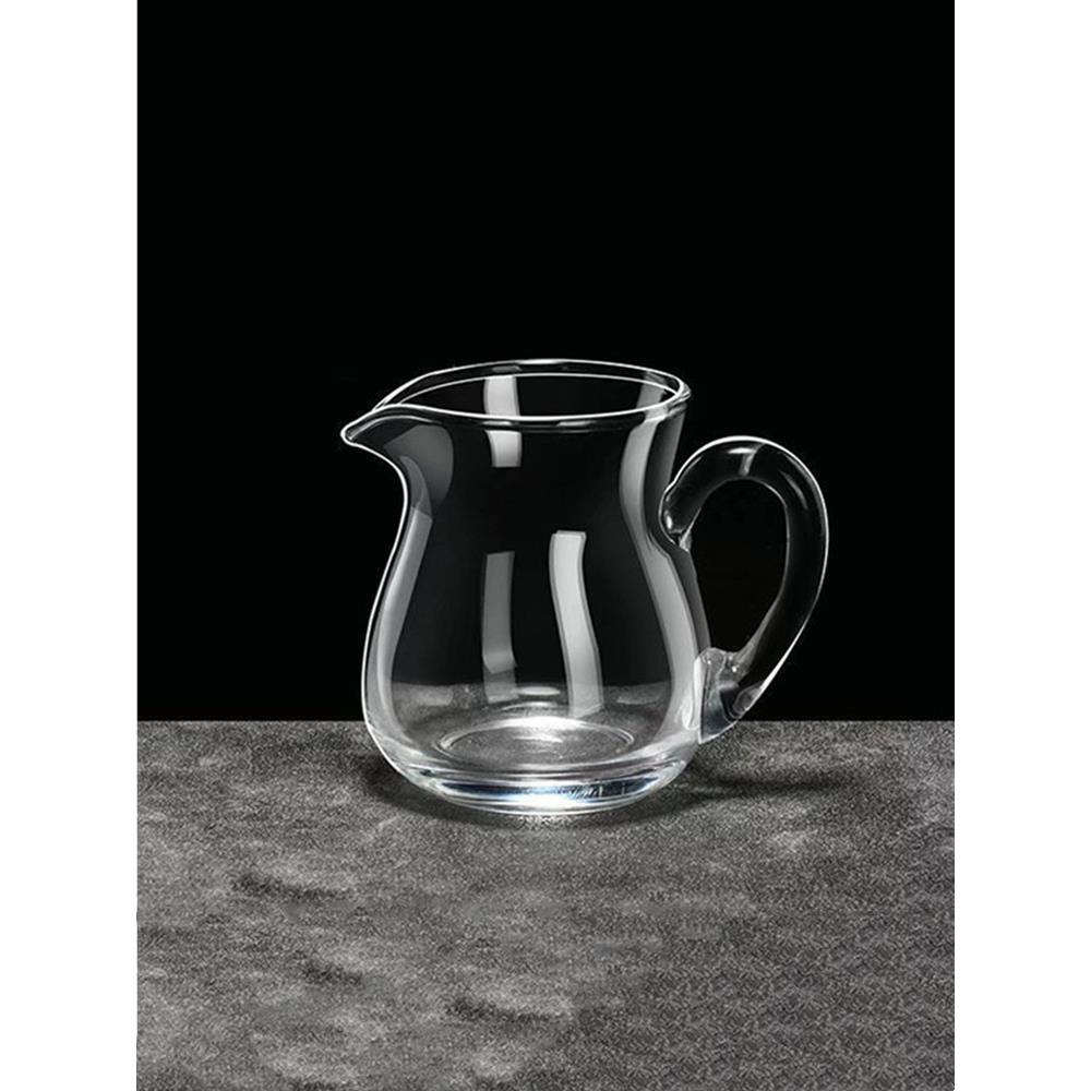 玻璃分酒器白酒家用加厚饭店专用杯酒杯商用小茶海高级感二两酒壶