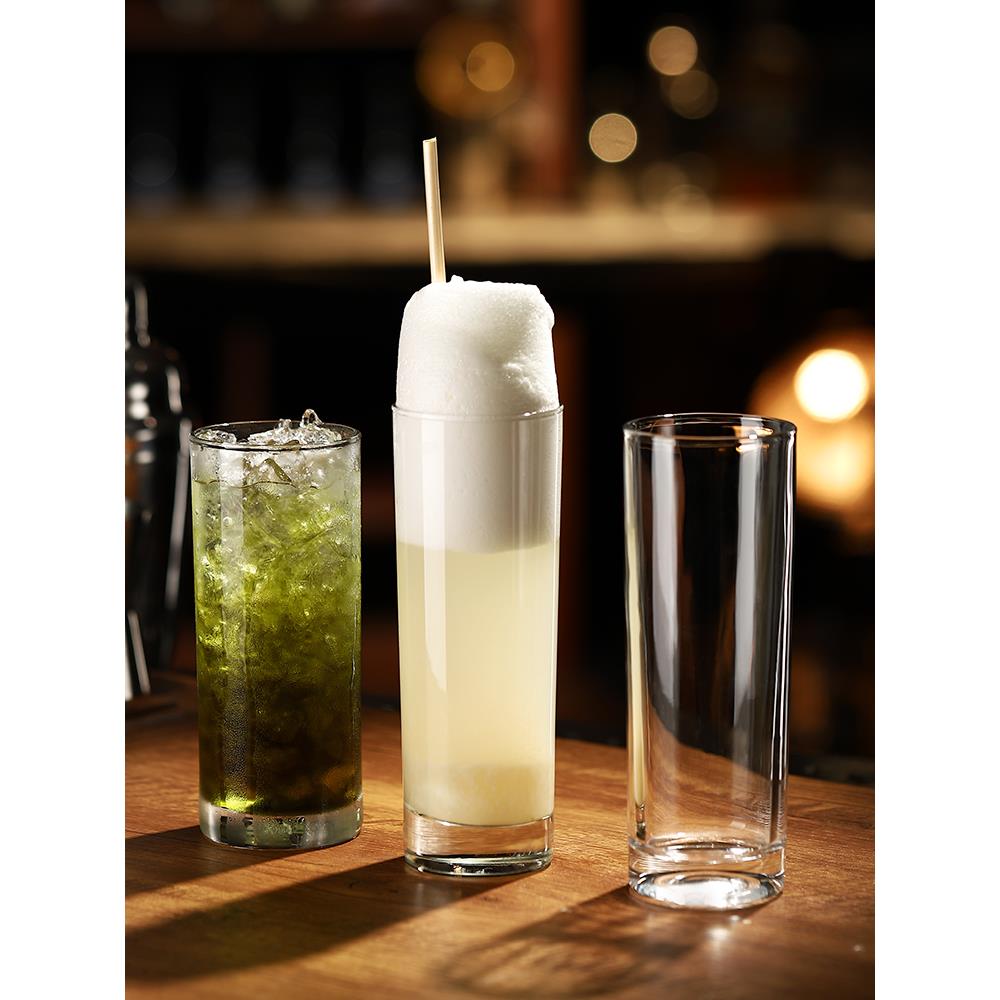 柯林杯直升杯长岛冰茶杯玻璃直身调酒杯金汤力鸡尾酒杯莫吉托杯子