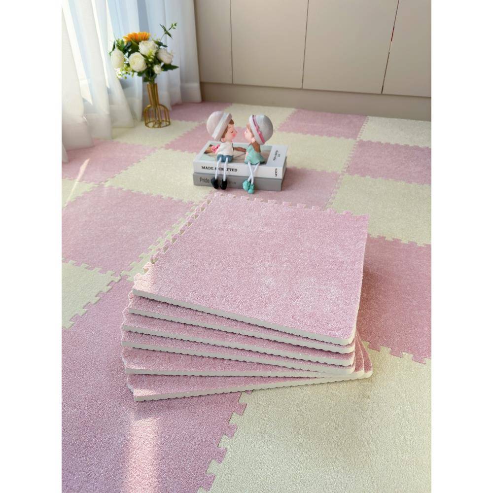 耐脏短绒地毯客厅卧室满铺房间床边拼接地垫宿舍全铺可裁剪可水洗