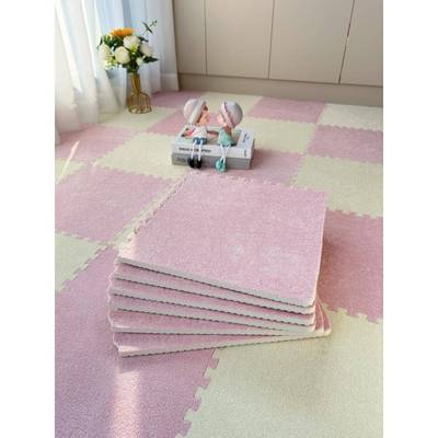 耐脏短绒地毯客厅卧室满铺房间床边拼接地垫宿舍全铺可裁剪可水洗