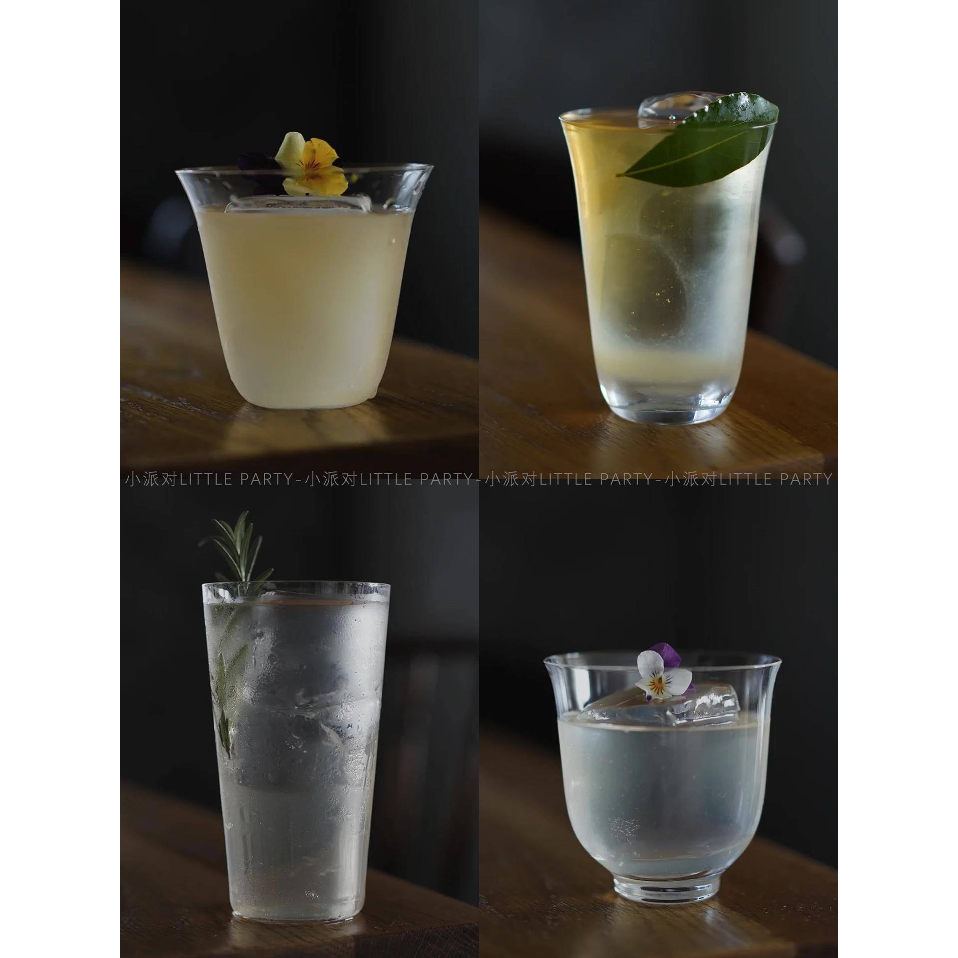 日式木村系列超薄玻璃杯酒杯海波杯柯林杯鸡尾酒杯威士忌杯子水杯