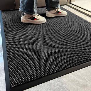 黑色入户门吸水地垫户外加厚门垫门外脚垫家用门口新款室外地毯