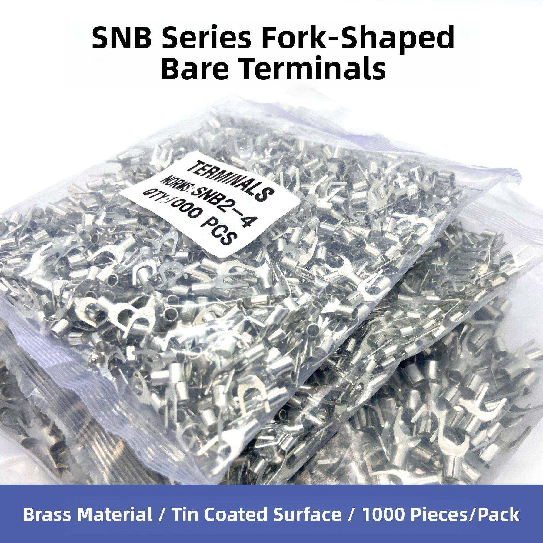 SNB1.25/2/3.5-4/5叉Y形U型冷压接线裸端子铜鼻子线耳电线压接头