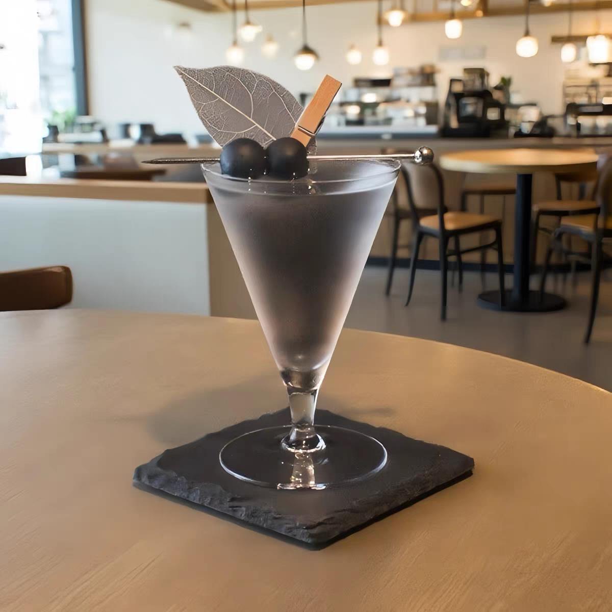 木村矮脚马天尼杯日式鸡尾酒杯马提尼杯创意三角杯特调饮品杯子