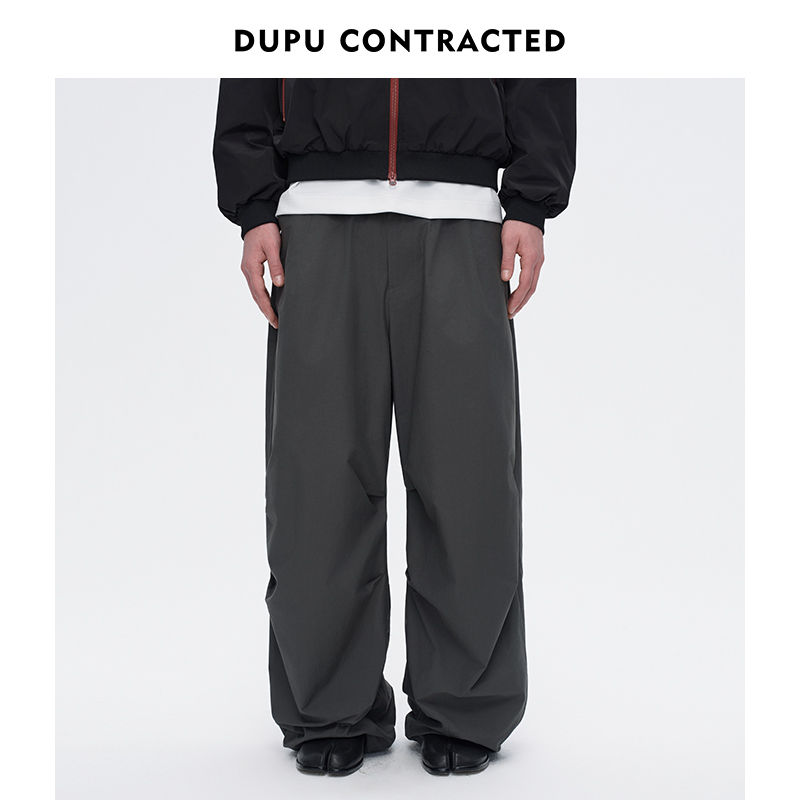 DUPU CONTRACTED户外工装阔腿裤男休闲通用舒适耐磨防尘日常穿搭