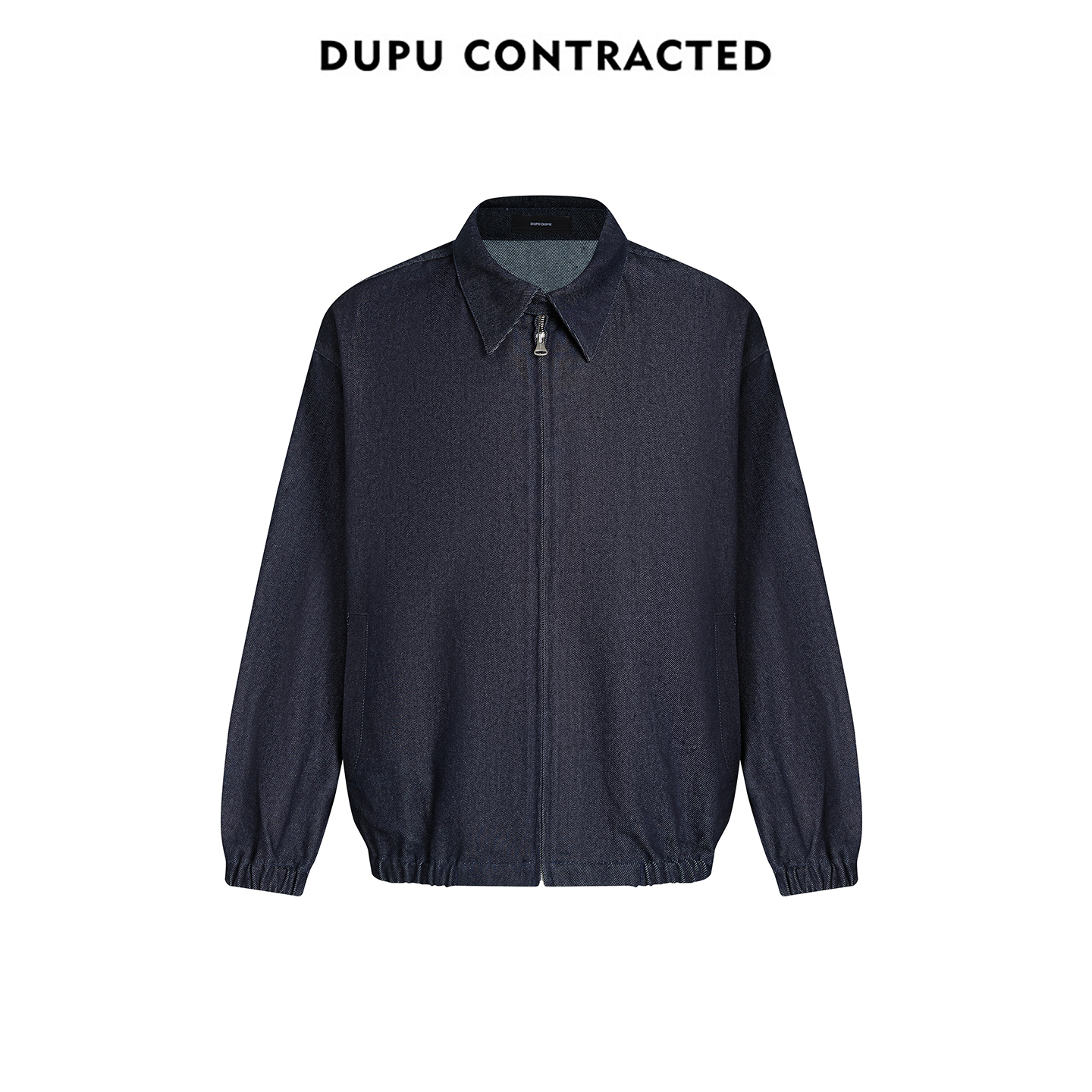 DUPU 丹宁系列极简老钱风牛仔外套廓感宽松百搭款夹克