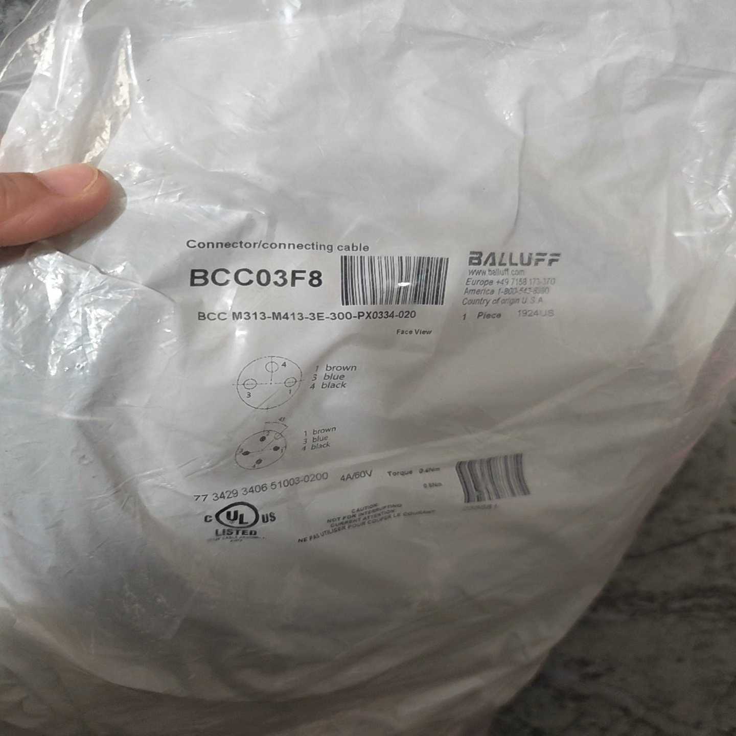 BALLUFF巴鲁夫BCC M313-M413-3E~询价