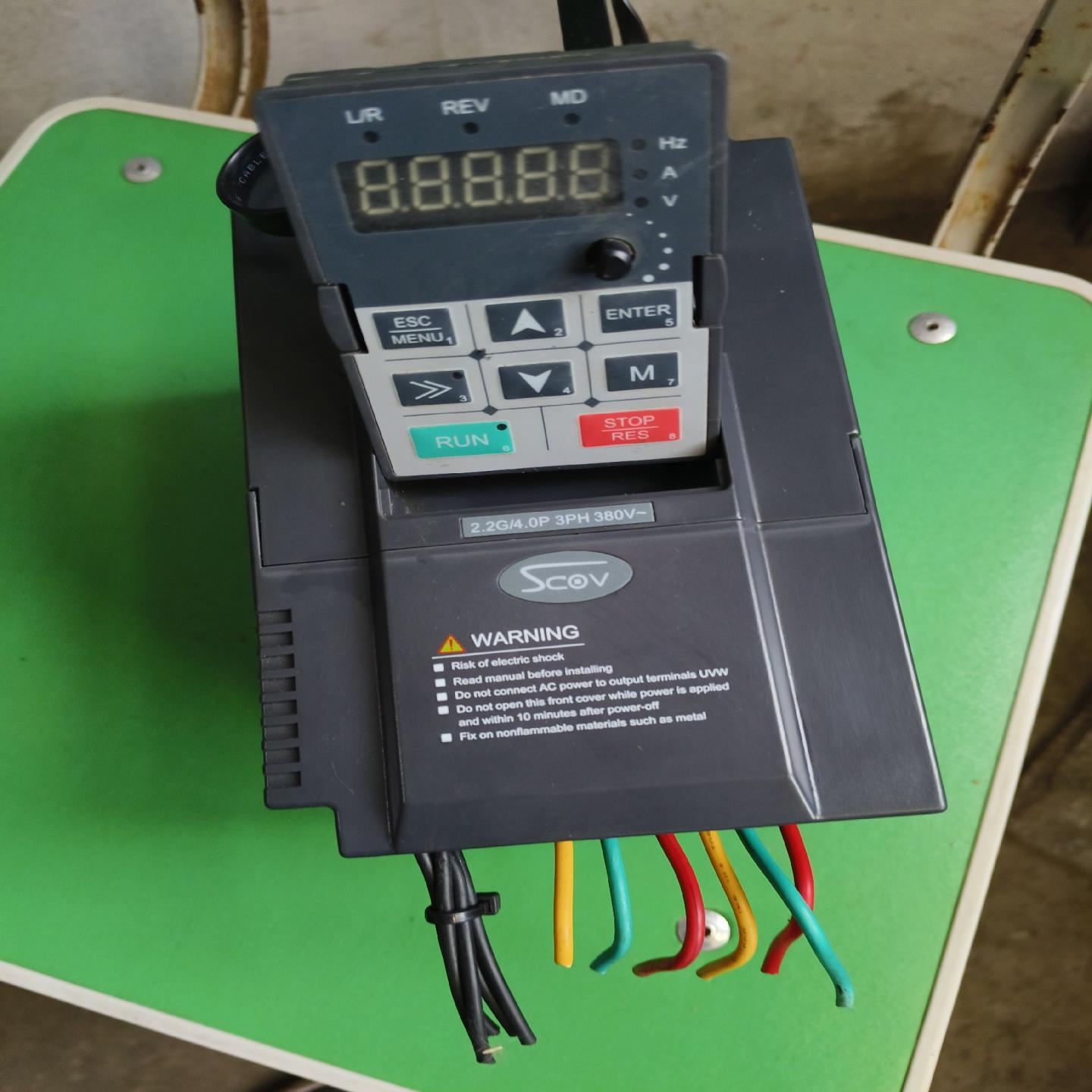 【议价】拆机思科变频器型号SV600-2R24G4R04PB38