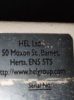 询价拍~英国HEL 84HP RACK 193/001A EXTHT