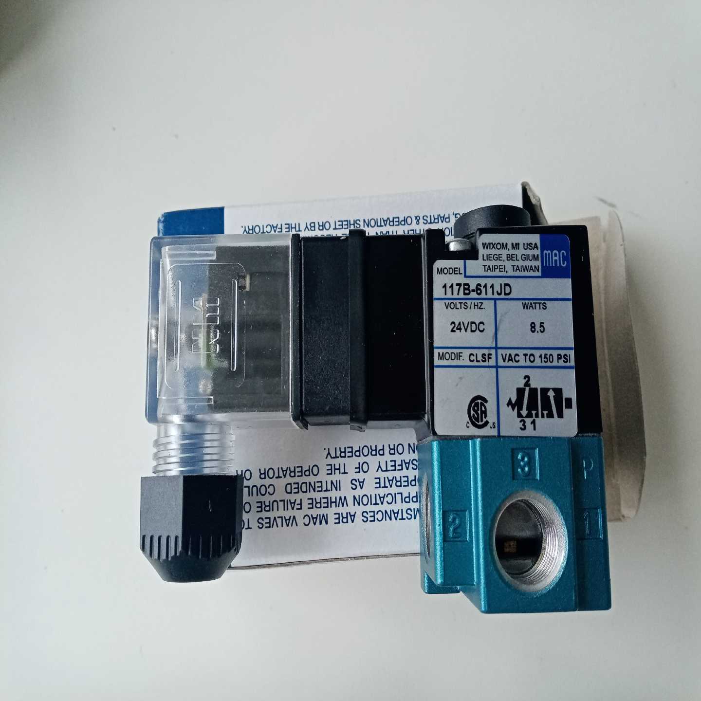 【议价】MAC电磁阀117B-111BAAA，117B-611J