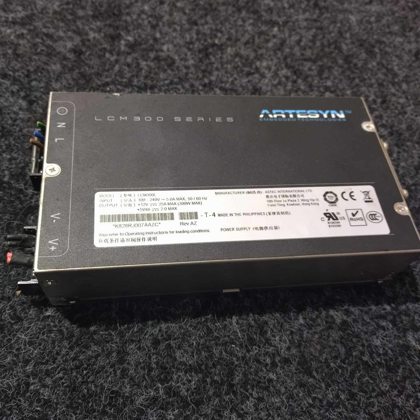 ARTESYN雅特生大功率前端电源LCM300L（地坛设备）