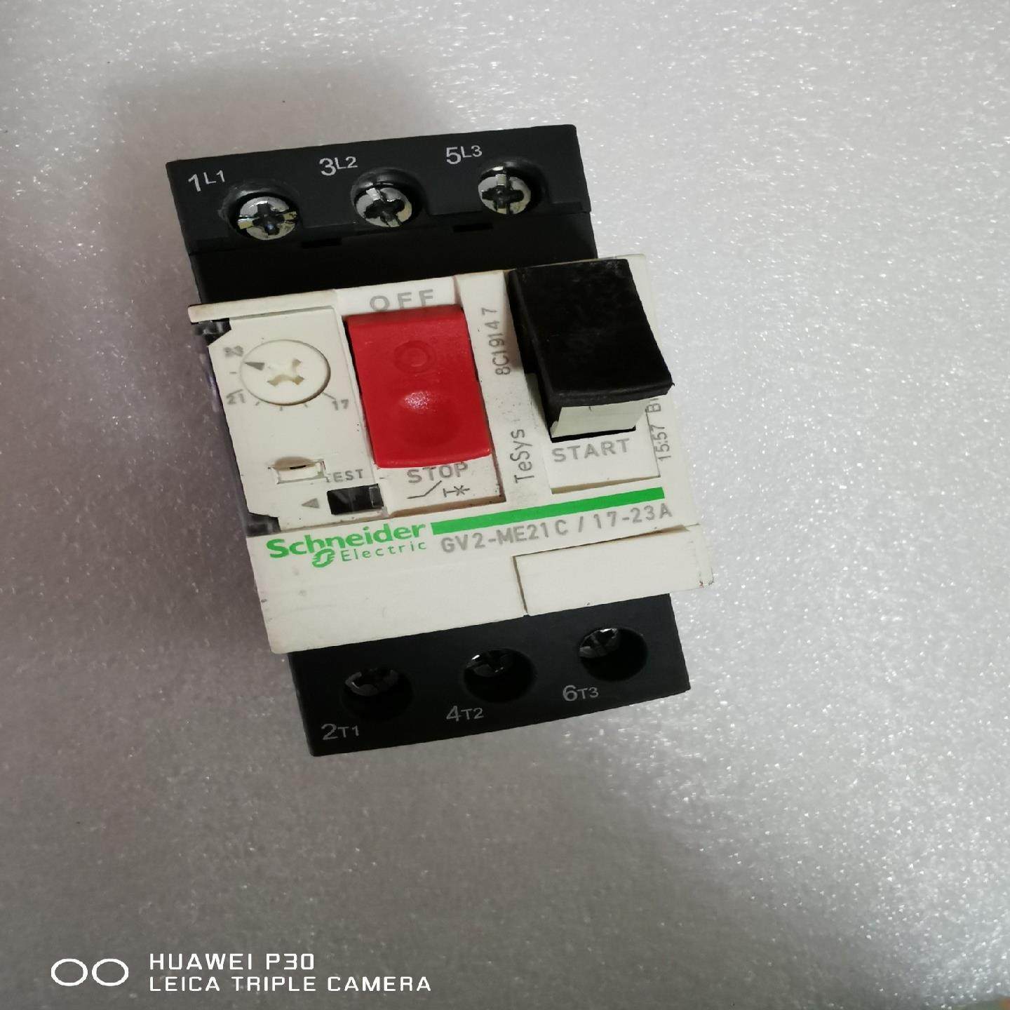 (询价)GV2-ME21C 17-23A马达保护开关辅触点常开