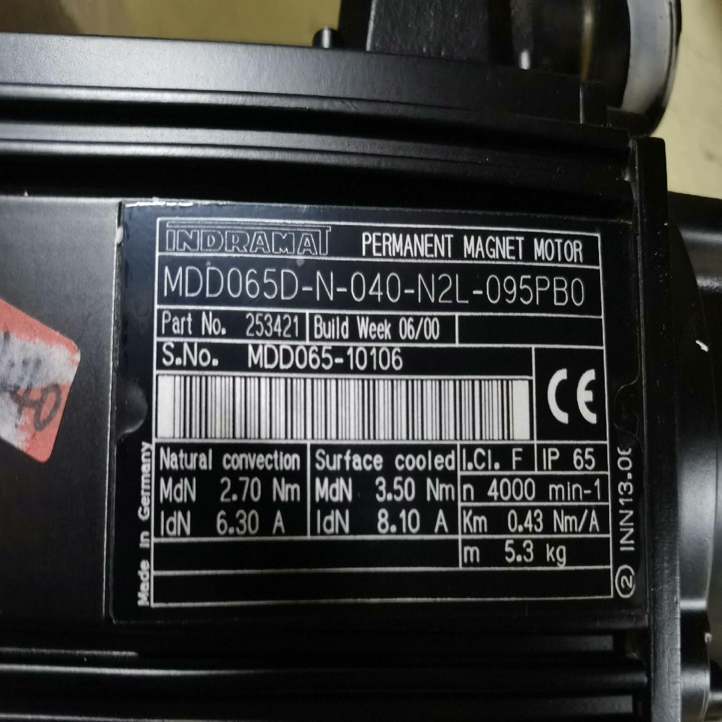 力士乐伺服电机MDD065D-N-040-N2L-095~询价