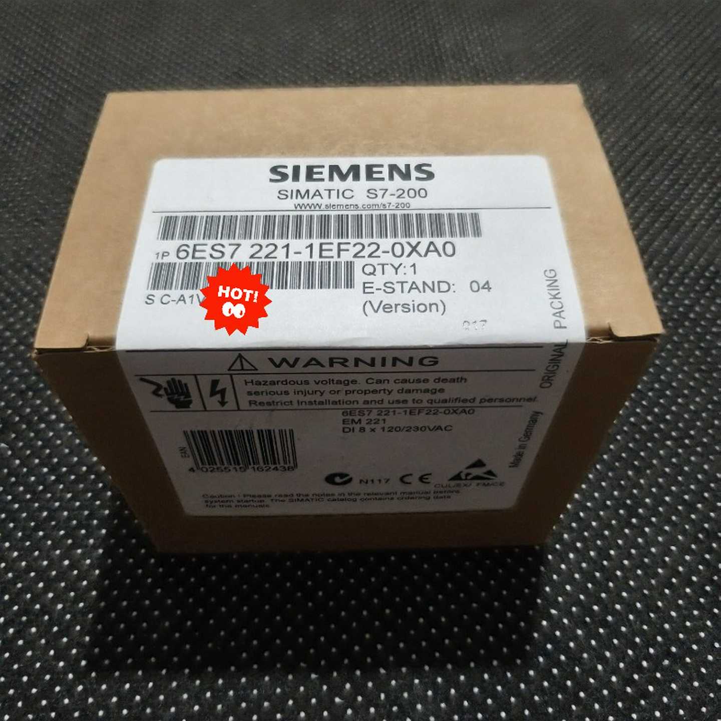 【请询价】全新原装SIEMENS 6ES7 221-1EF22-0XA