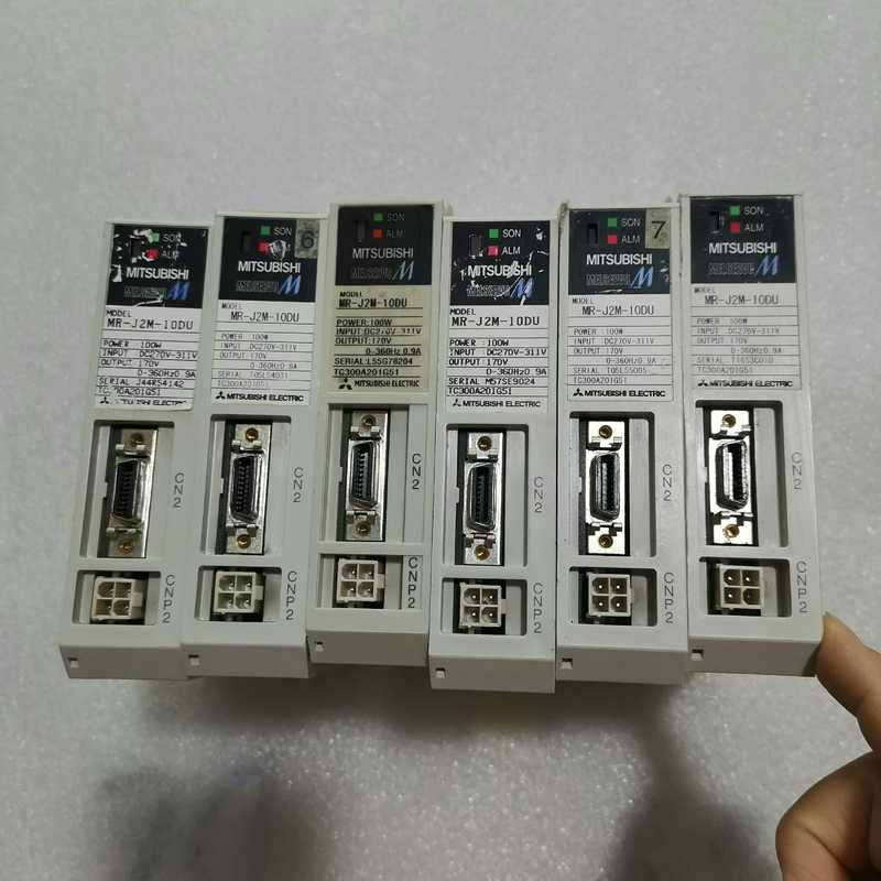 拆机三菱伺服驱动器MR-J2M-10DU，成色如图，质量包好【鑫鑫商