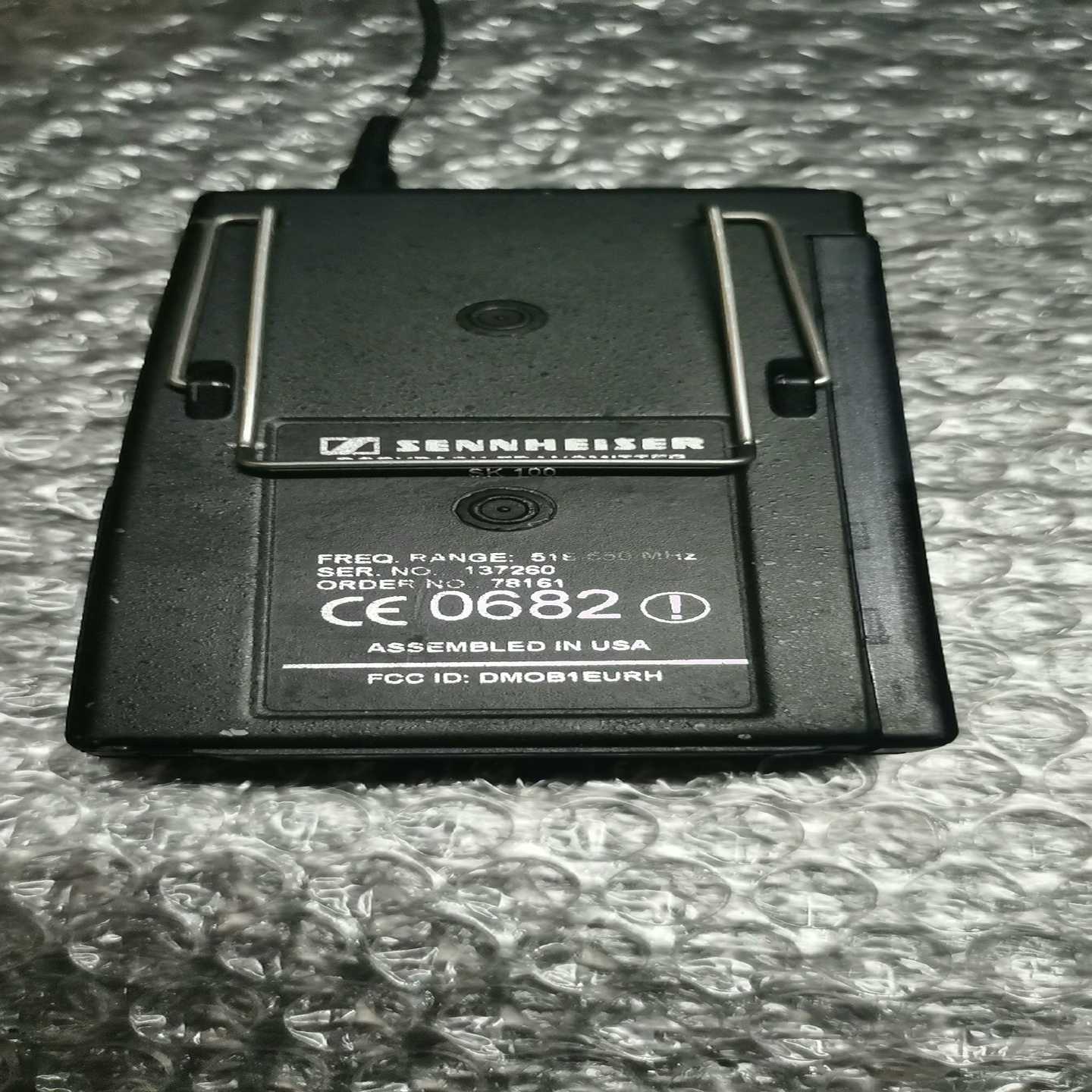 森海塞尔腰包ew100  SK100  频率518-550【鑫鑫商铺】