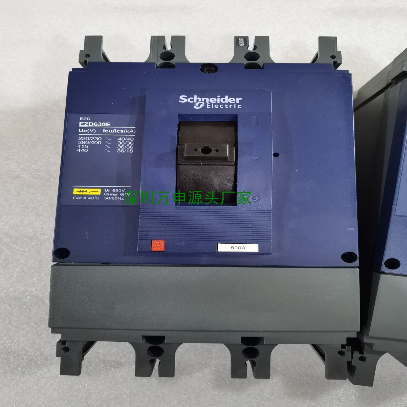 EZD塑壳断路器EZD630E 3P 630A500A【议价】